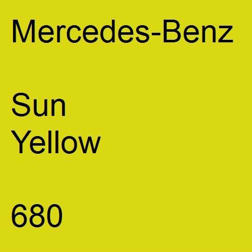 Mercedes-Benz, Sun Yellow, 680.